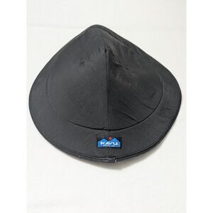 Kavu Chillba Hat One Size Black Quick Dry Sun Rain Hiking Camping Packable